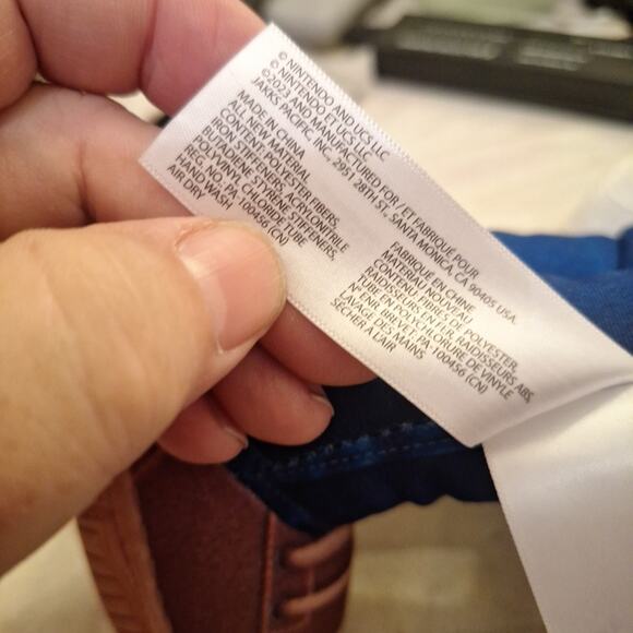 Super Mario Bros. Movie Luigi Plush Stuffed Doll Vinyl Face Jakks 15” 2023 - Picture 6 of 7